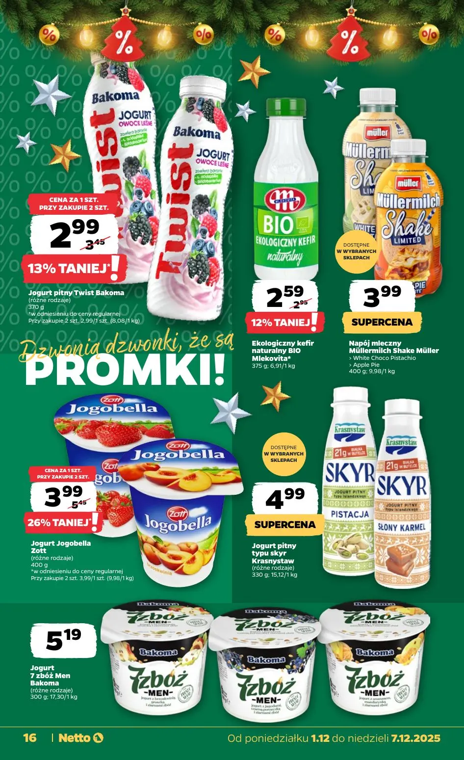 gazetka promocyjna NETTO Zadziwiająco tanie Święta 🎄 - Strona 16