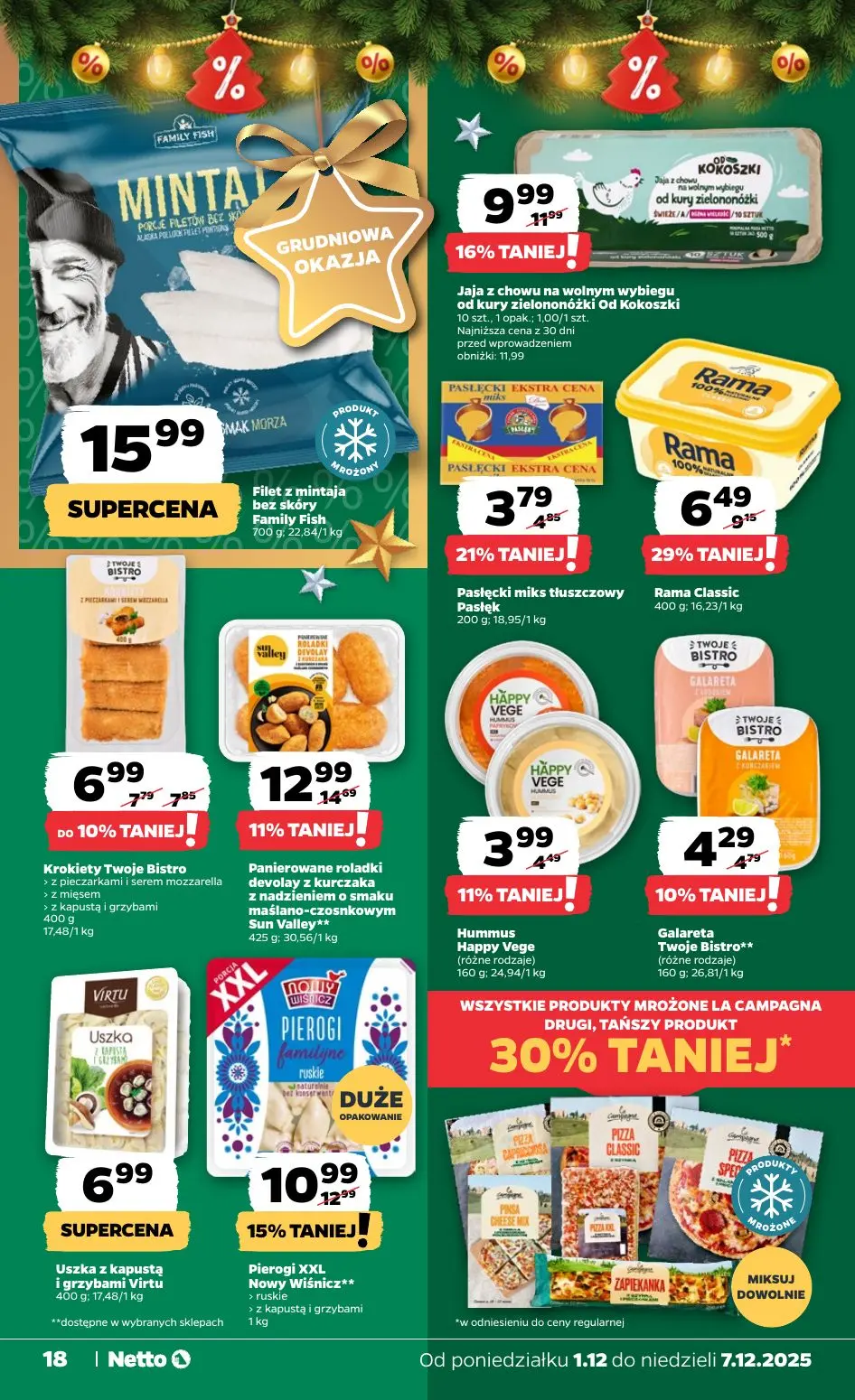gazetka promocyjna NETTO Zadziwiająco tanie Święta 🎄 - Strona 18