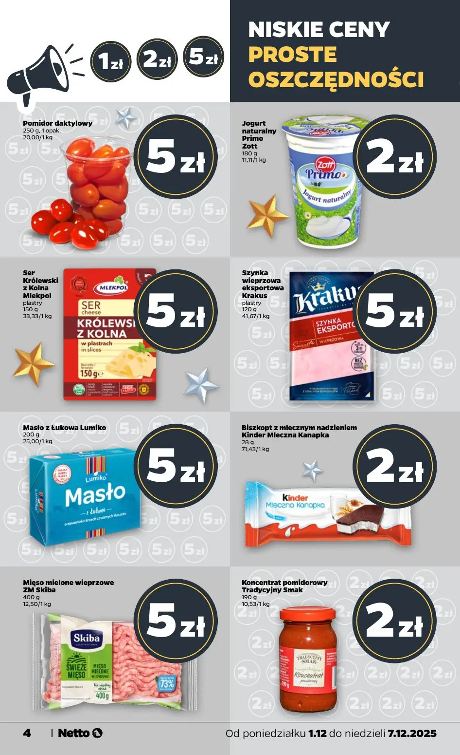 gazetka promocyjna NETTO Zadziwiająco tanie Święta 🎄 - Strona 4