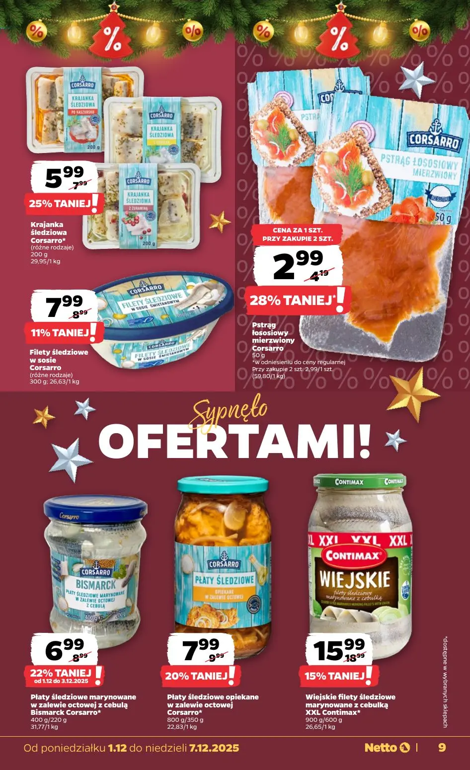 gazetka promocyjna NETTO Zadziwiająco tanie Święta 🎄 - Strona 9