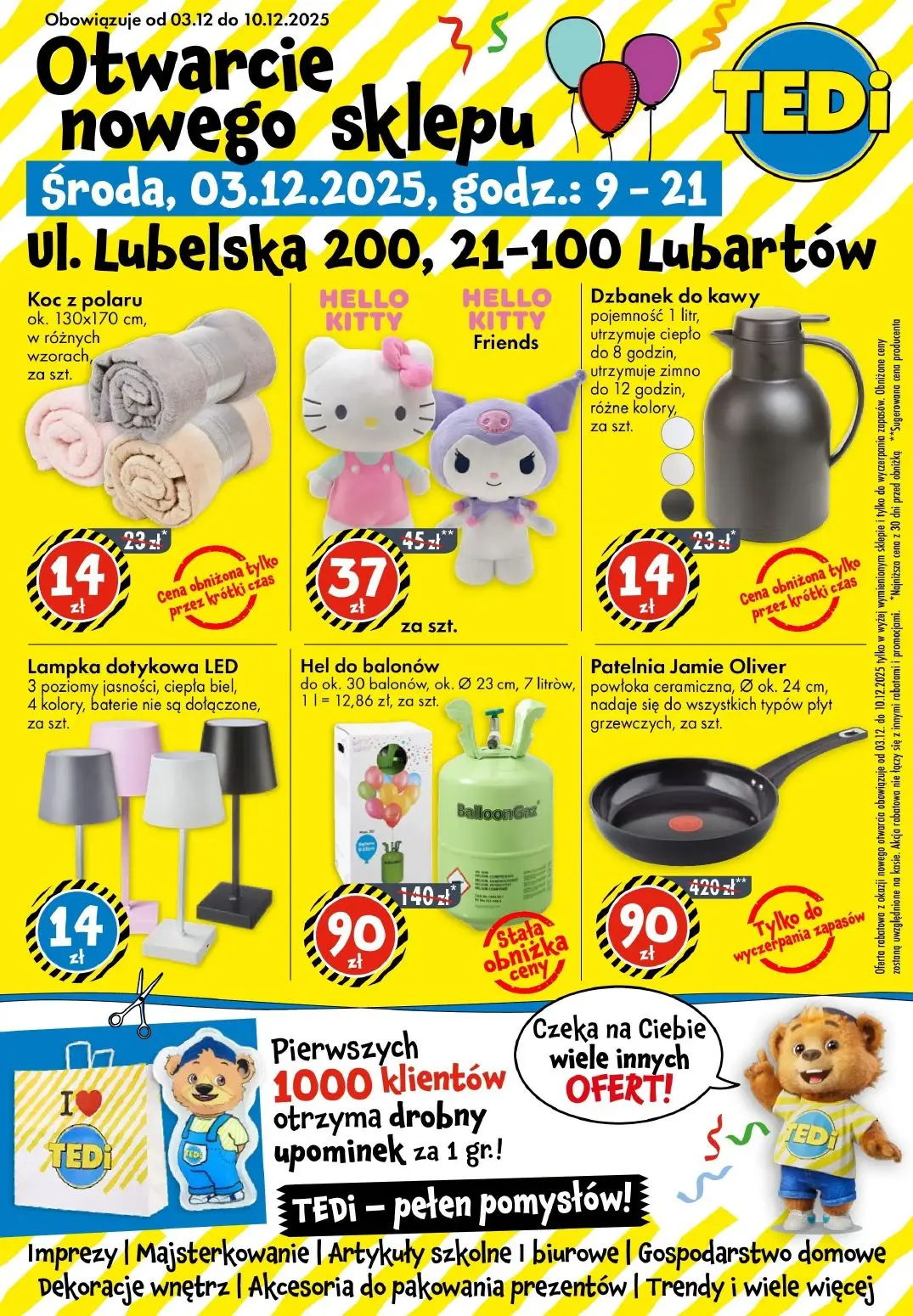 gazetka promocyjna TEDi Lubartów - Strona 1