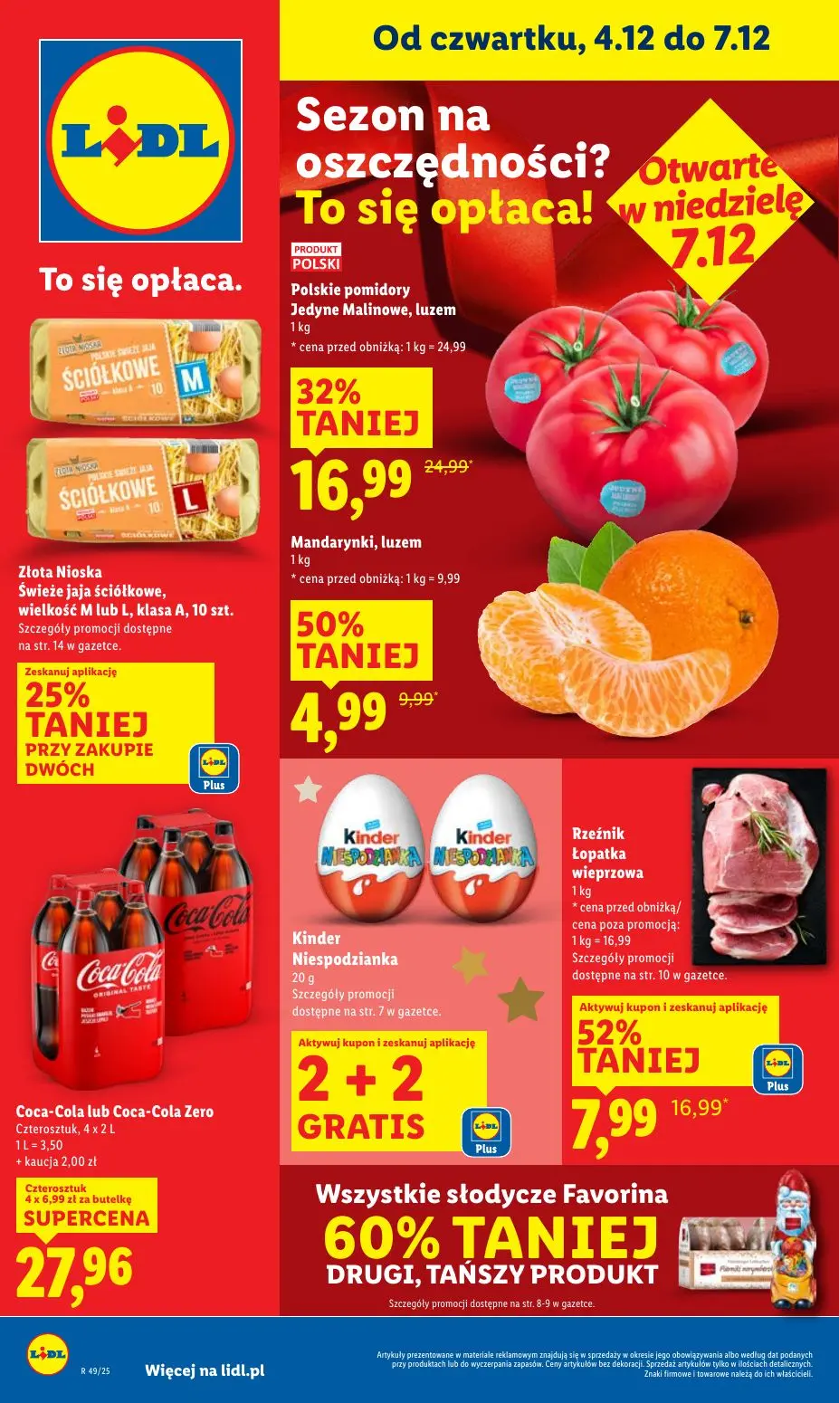 gazetka promocyjna LIDL Od czwartku - Strona 1