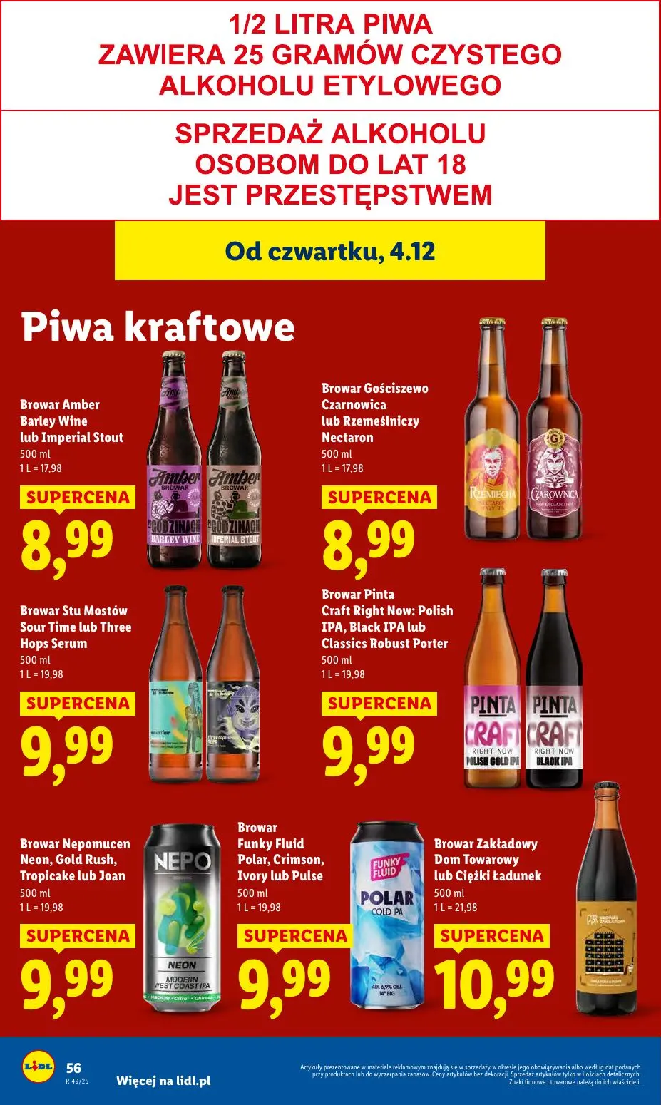 gazetka promocyjna LIDL Od czwartku - Strona 58