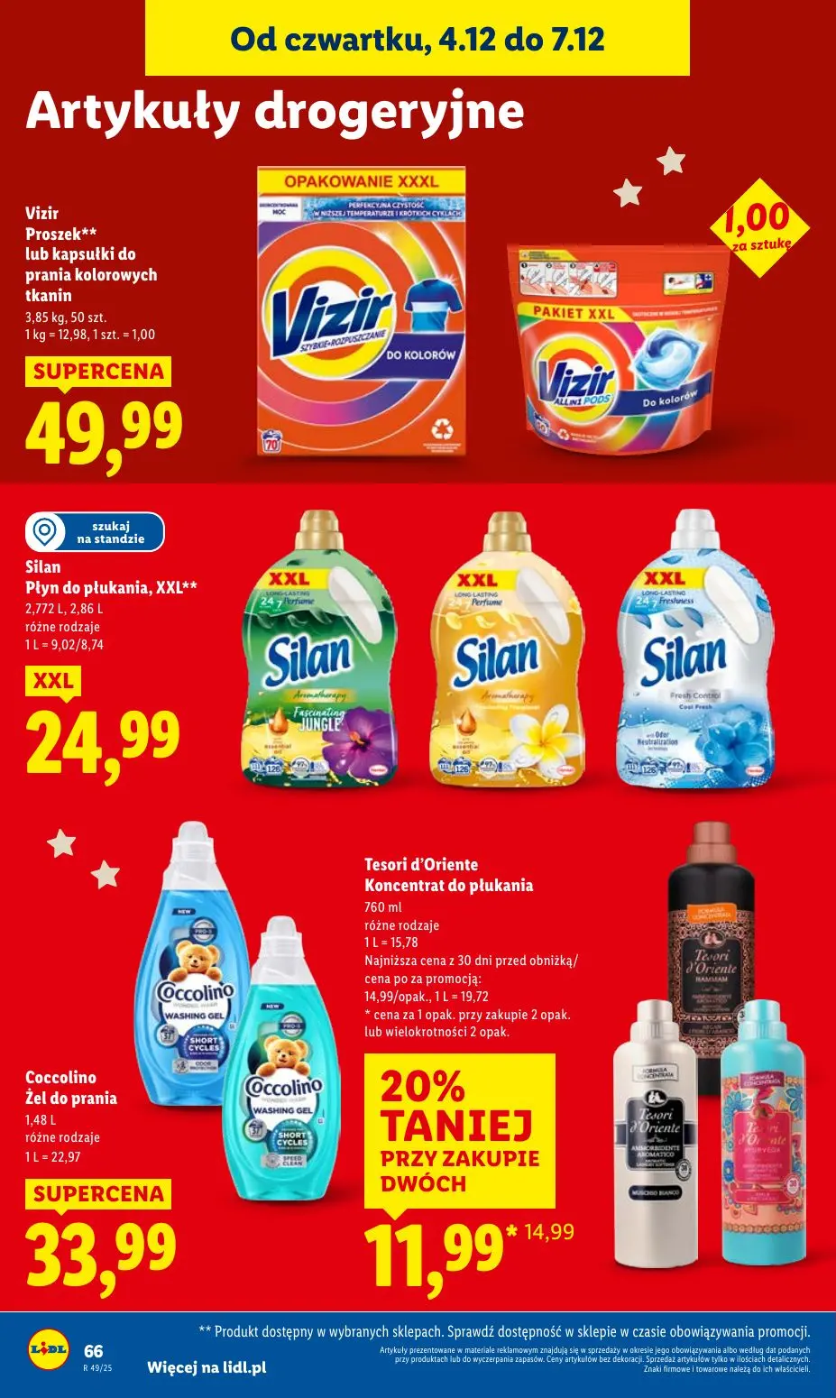 gazetka promocyjna LIDL Od czwartku - Strona 68