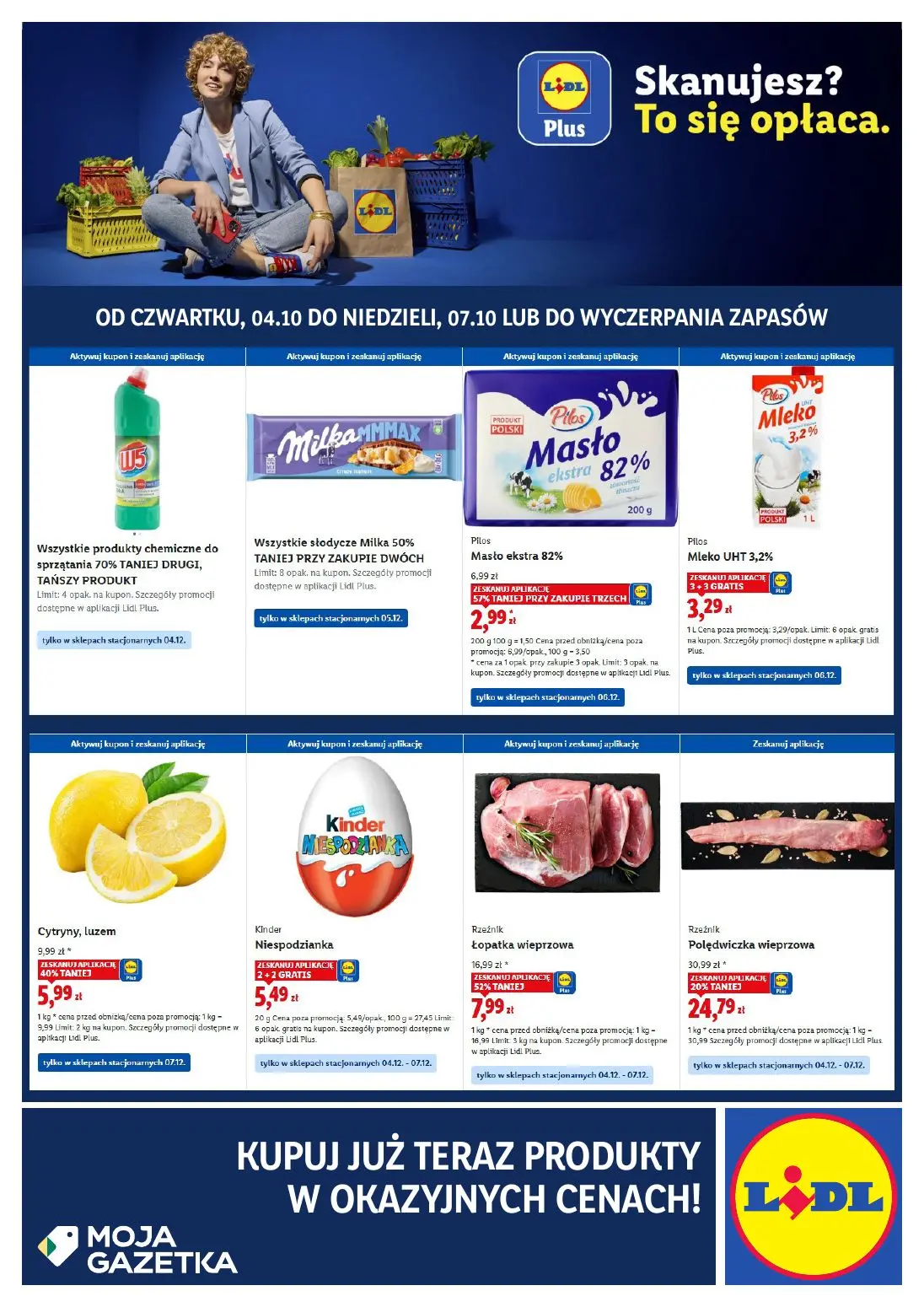 gazetka promocyjna LIDL Lidl plus. Skanujesz - To się opłaca - Strona 1