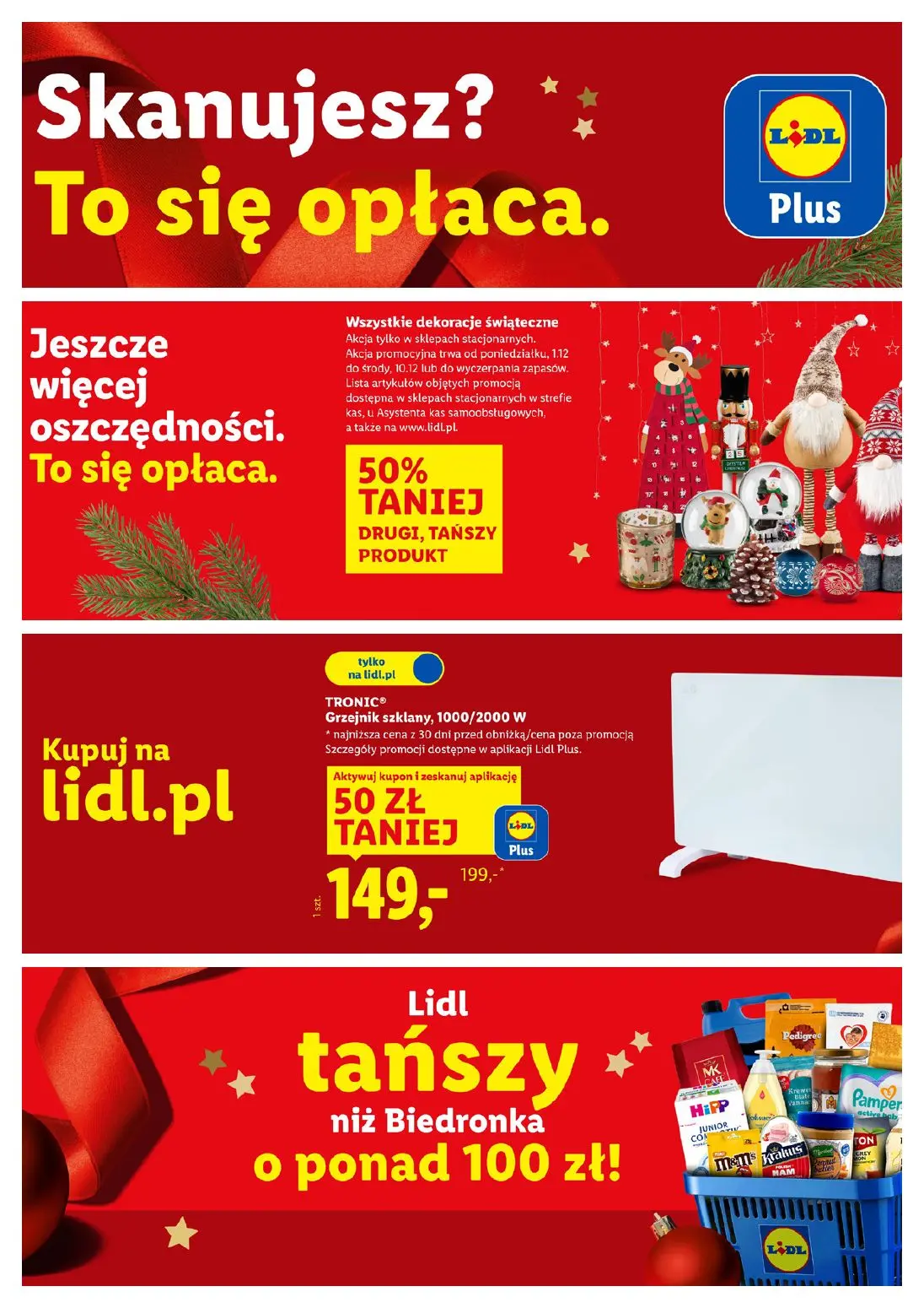 gazetka promocyjna LIDL Lidl plus. Skanujesz - To się opłaca - Strona 3