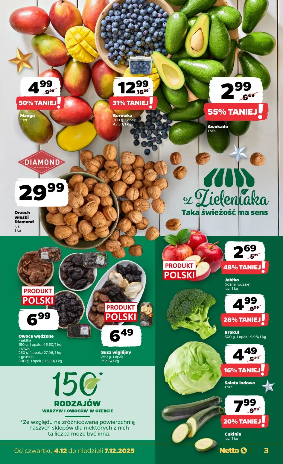 gazetka promocyjna NETTO Zadziwiająco tanie Święta - Strona 3