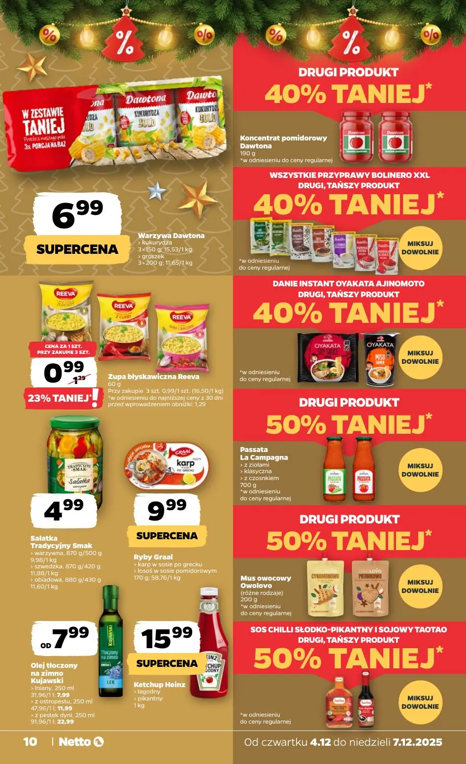 gazetka promocyjna NETTO Zadziwiająco tanie Święta - Strona 10
