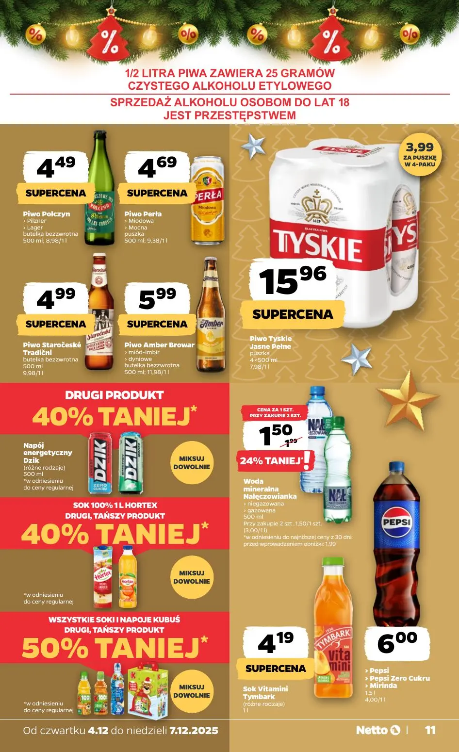 gazetka promocyjna NETTO Zadziwiająco tanie Święta - Strona 11
