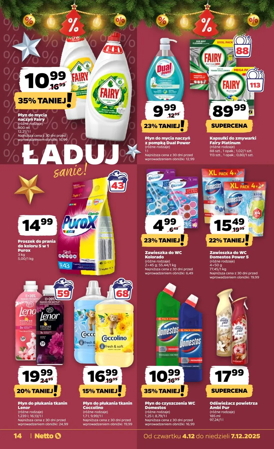 gazetka promocyjna NETTO Zadziwiająco tanie Święta - Strona 14