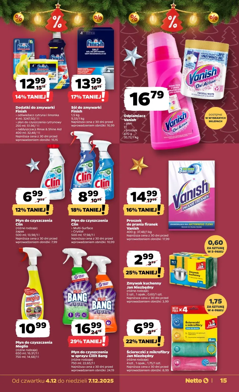 gazetka promocyjna NETTO Zadziwiająco tanie Święta - Strona 15