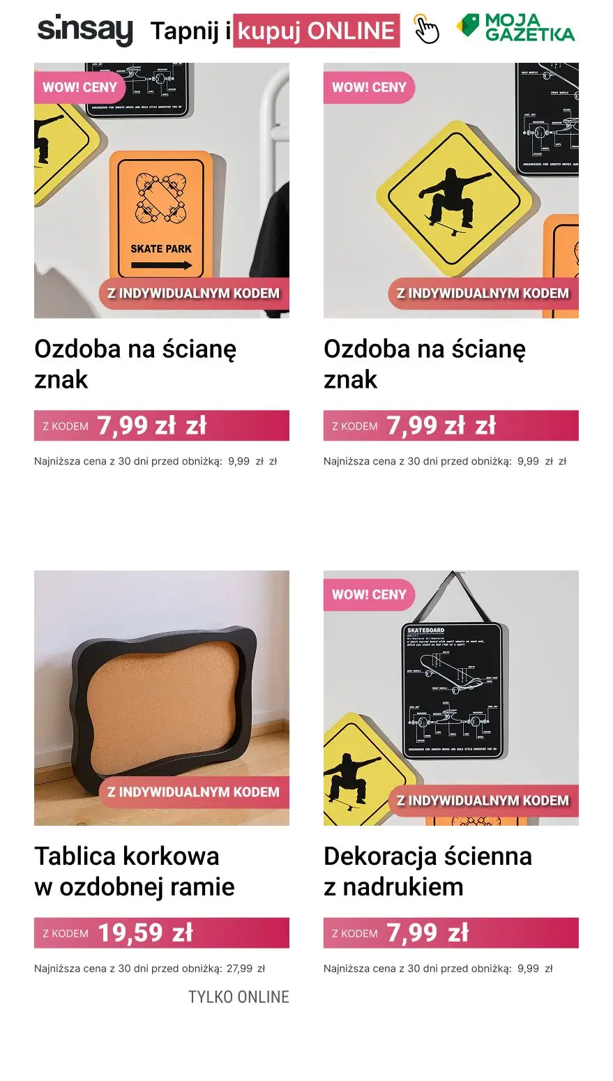 gazetka promocyjna Sinsay ⭐ MULTI OSZCZĘDNOŚCI do -50% ⭐ - Strona 3