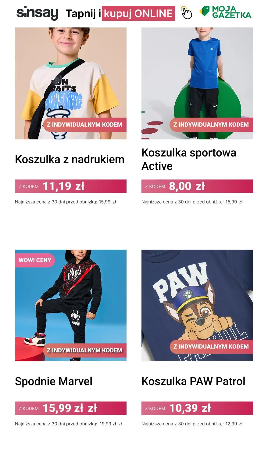 gazetka promocyjna Sinsay ⭐ MULTI OSZCZĘDNOŚCI do -50% ⭐ - Strona 5