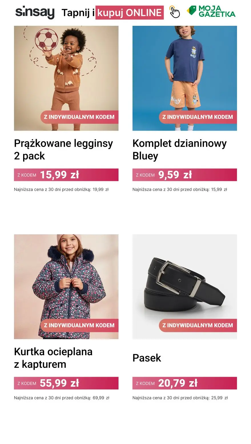 gazetka promocyjna Sinsay ⭐ MULTI OSZCZĘDNOŚCI do -50% ⭐ - Strona 8