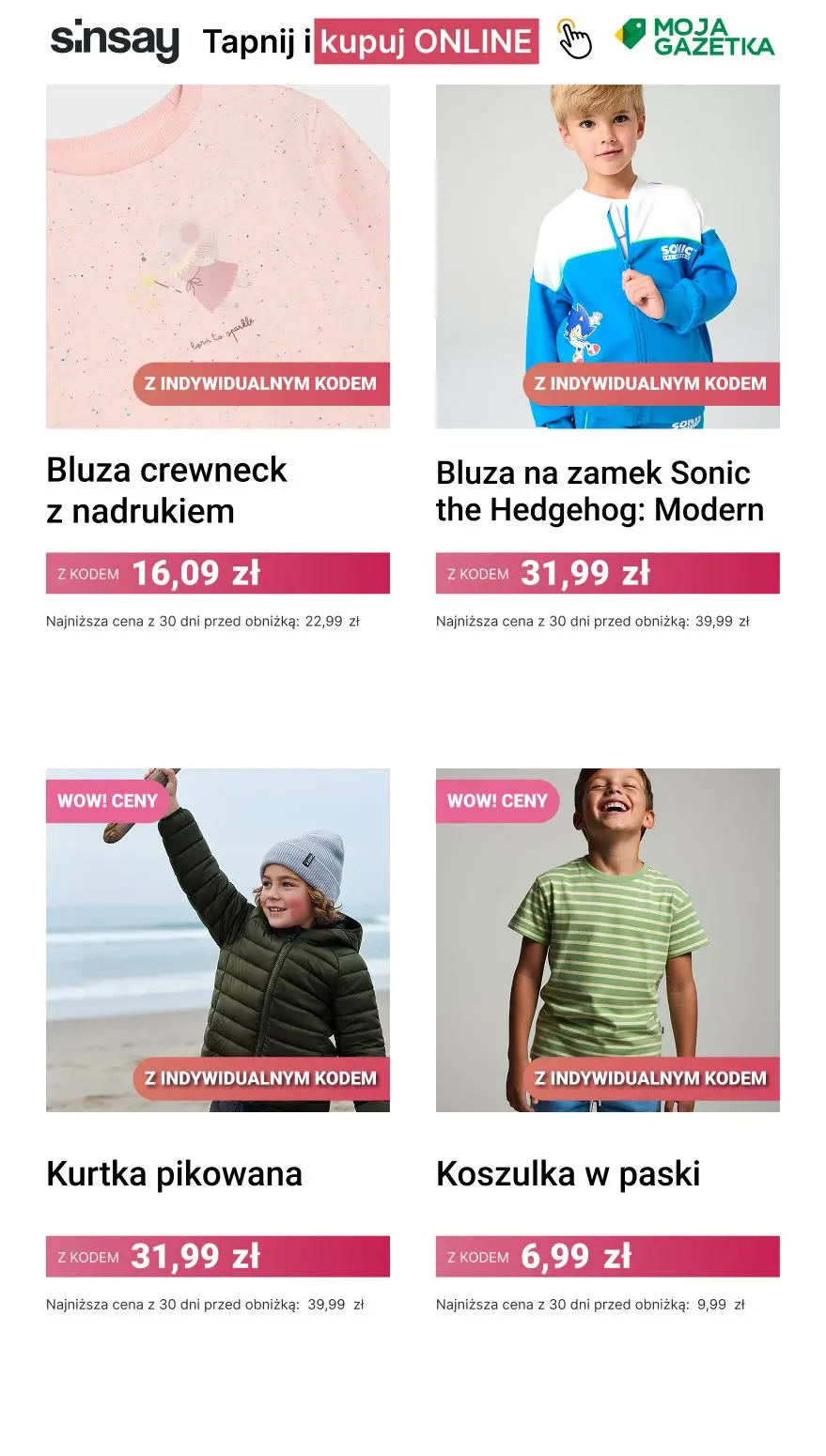 gazetka promocyjna Sinsay ⭐ MULTI OSZCZĘDNOŚCI do -50% ⭐ - Strona 10