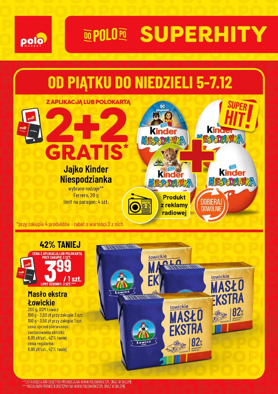 gazetka promocyjna POLOmarket Super hity od piątku do niedzieli - Strona 1