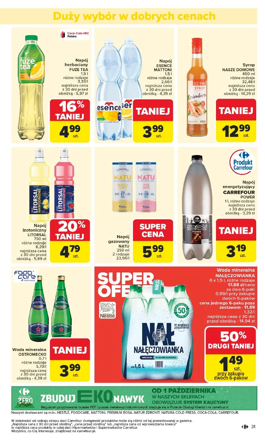 gazetka promocyjna Carrefour 500 produktów taniej - Strona 33