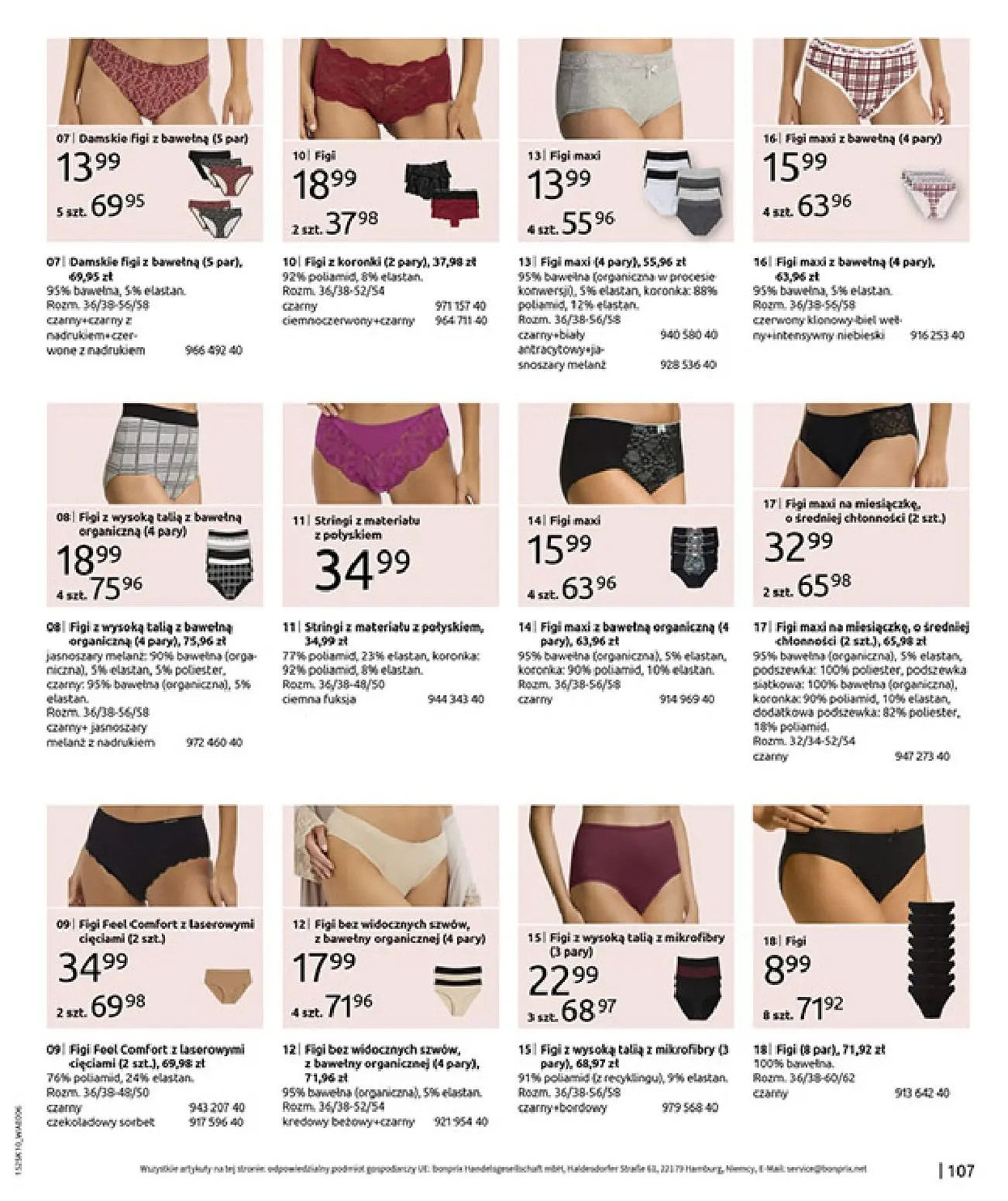 gazetka promocyjna bonprix W JESIENNYM NASTROJU - Strona 109