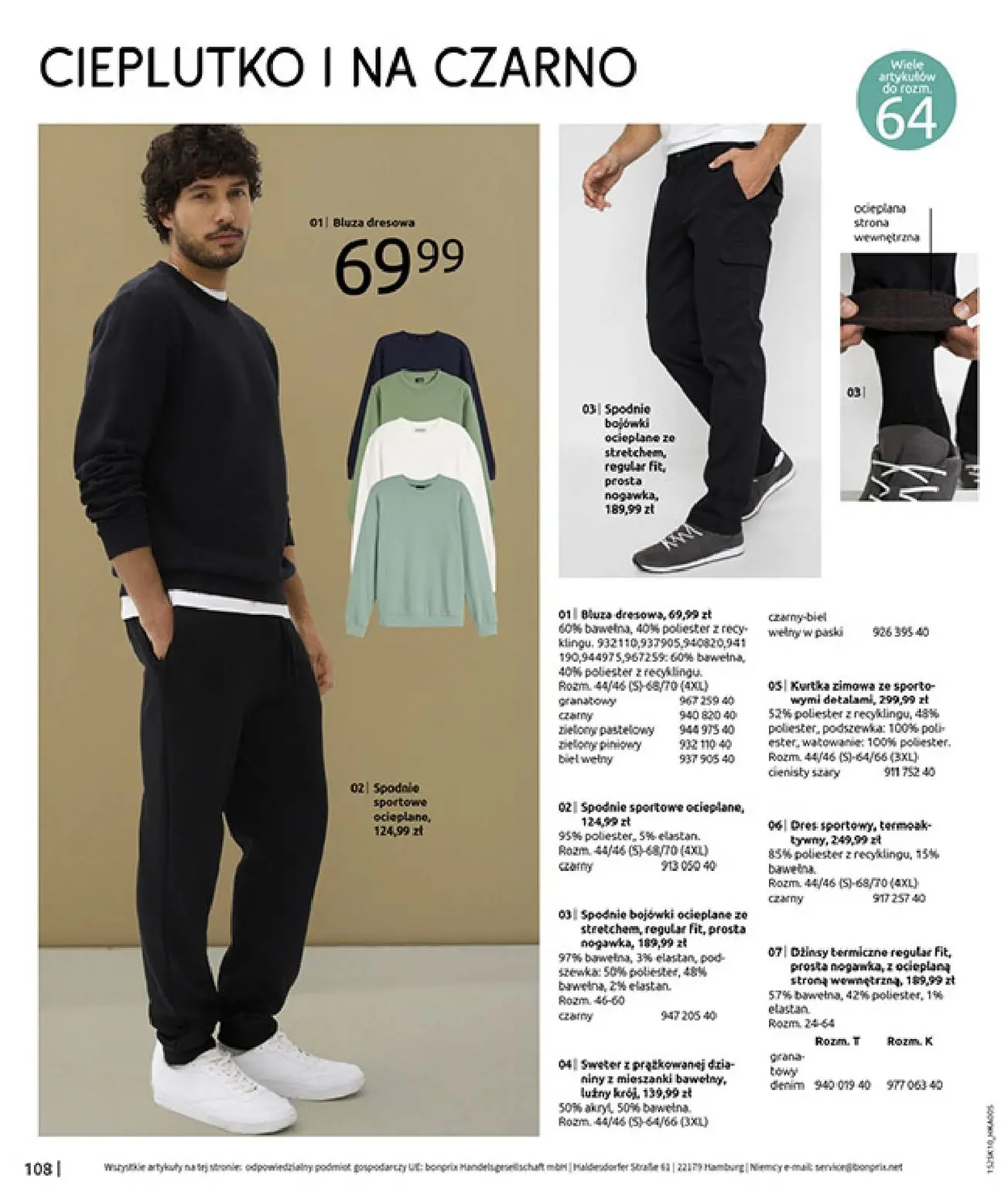 gazetka promocyjna bonprix W JESIENNYM NASTROJU - Strona 110