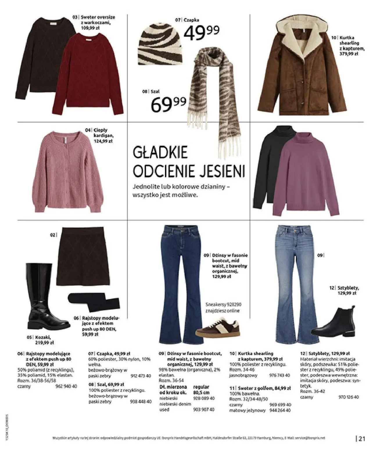 gazetka promocyjna bonprix W JESIENNYM NASTROJU - Strona 23