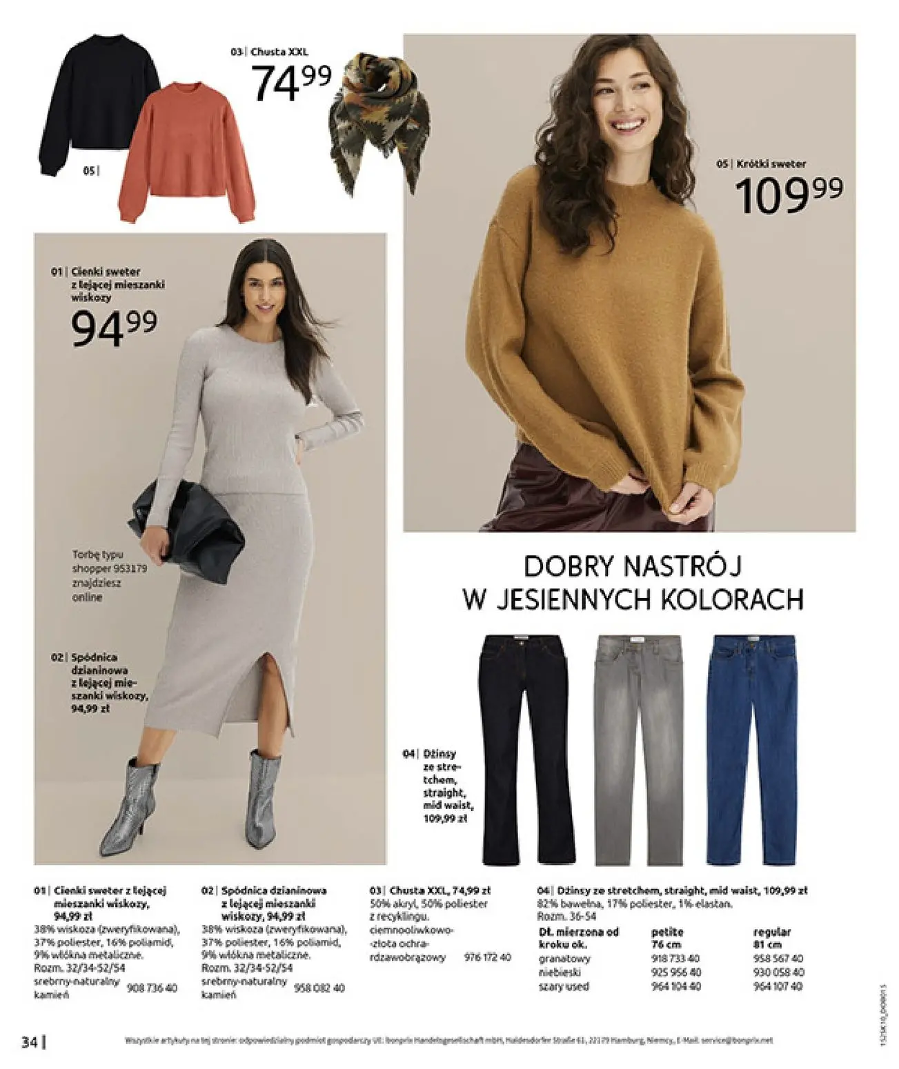 gazetka promocyjna bonprix W JESIENNYM NASTROJU - Strona 36