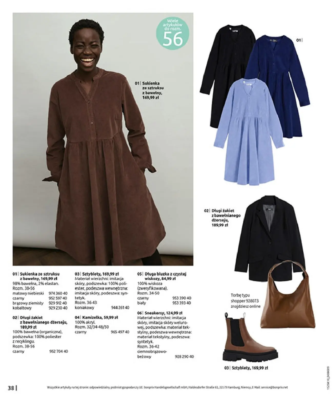 gazetka promocyjna bonprix W JESIENNYM NASTROJU - Strona 40