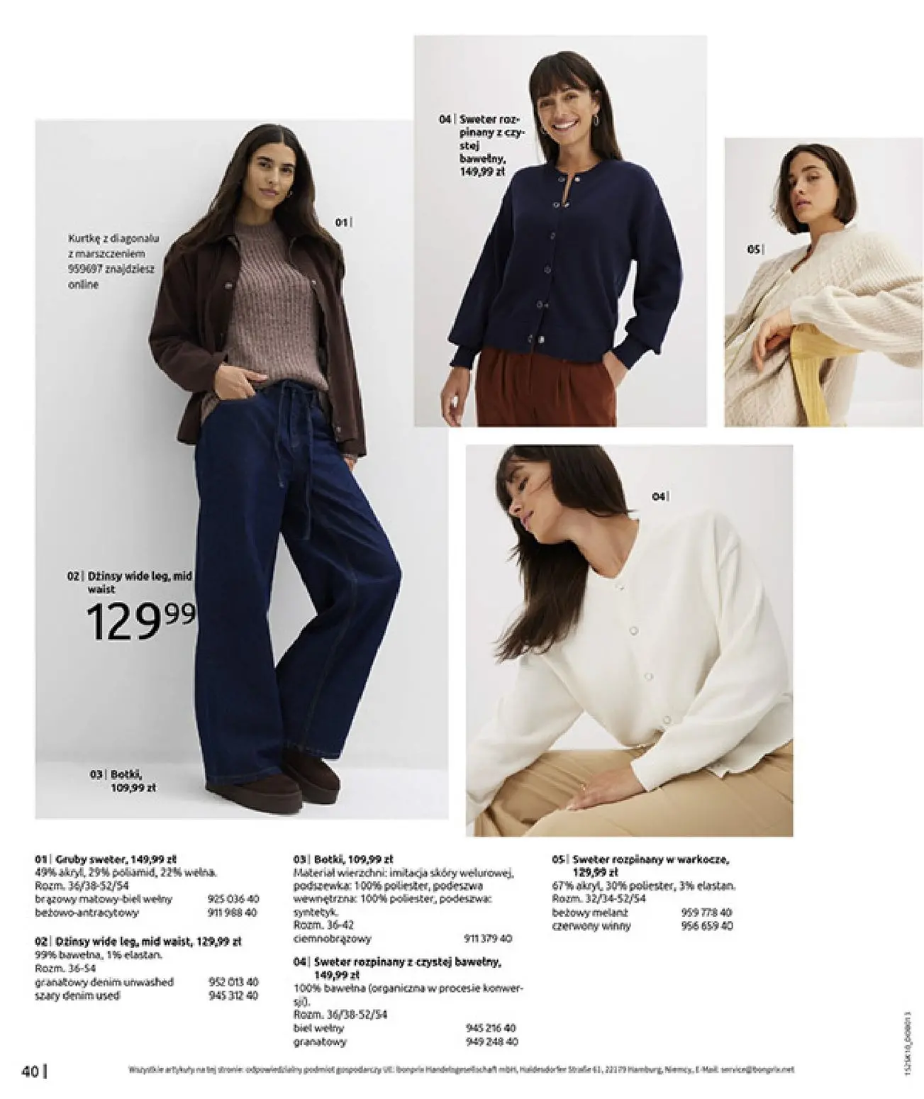 gazetka promocyjna bonprix W JESIENNYM NASTROJU - Strona 42