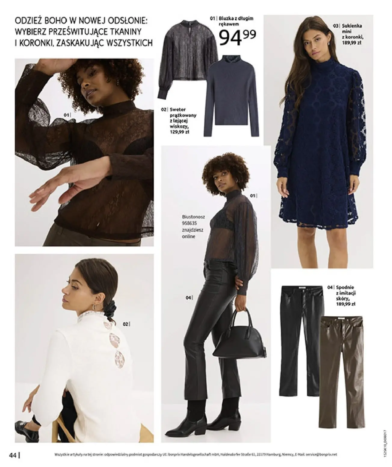 gazetka promocyjna bonprix W JESIENNYM NASTROJU - Strona 46