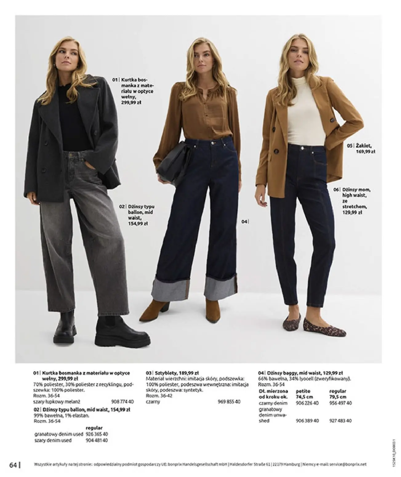gazetka promocyjna bonprix W JESIENNYM NASTROJU - Strona 66