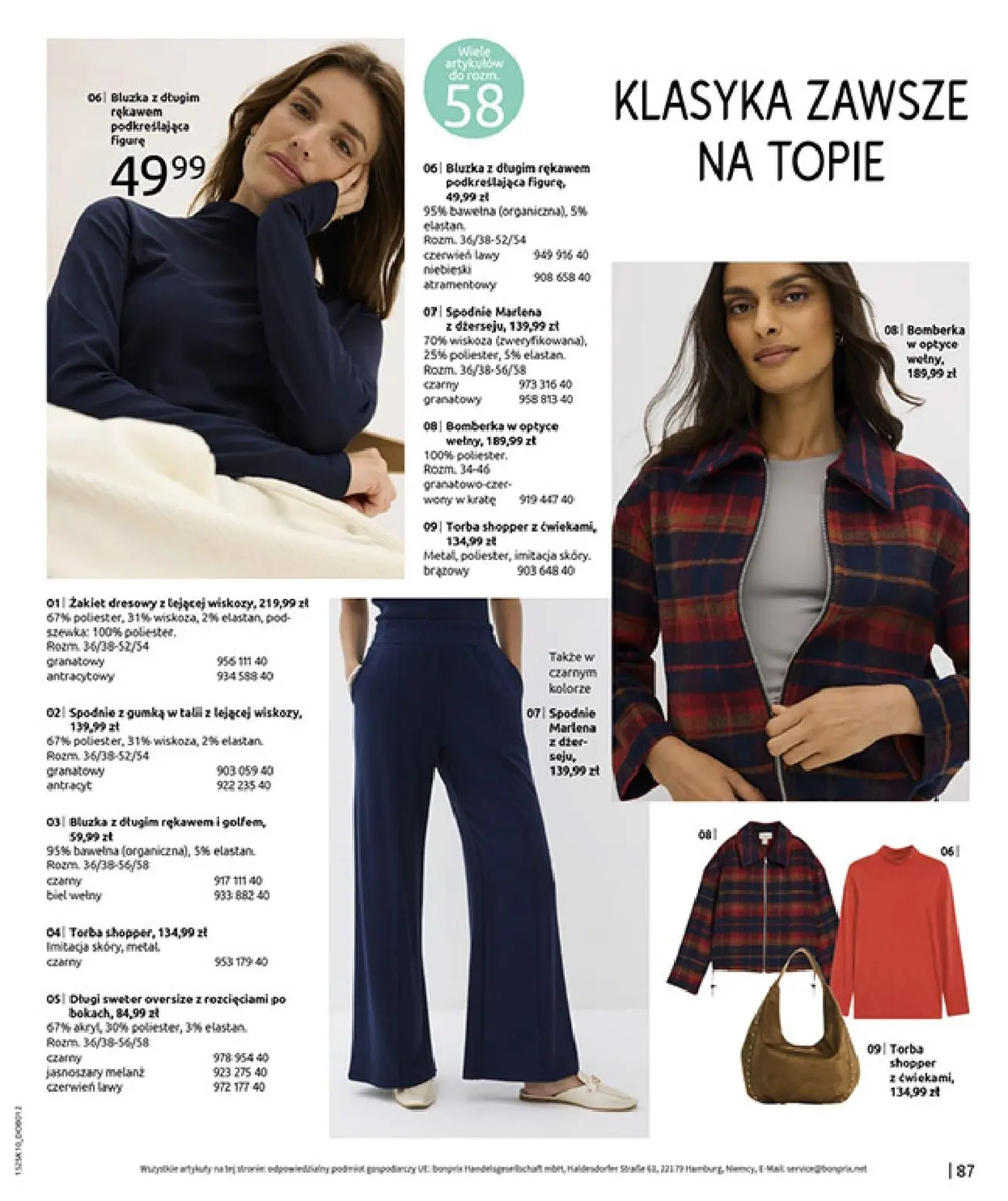 gazetka promocyjna bonprix W JESIENNYM NASTROJU - Strona 89