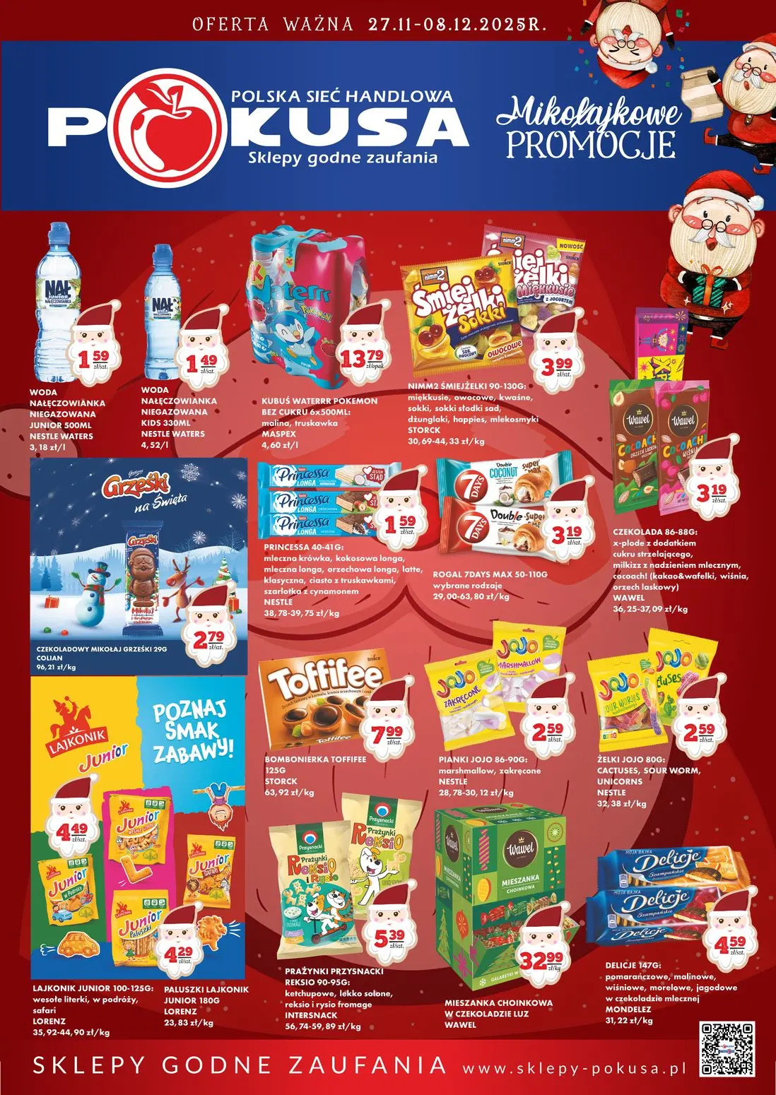 gazetka promocyjna Pokusa Mikołajkowe promocje - Strona 1
