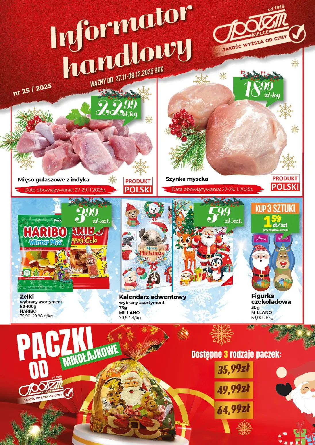 gazetka promocyjna Społem Kielce Jakość wyższa od ceny - Strona 1