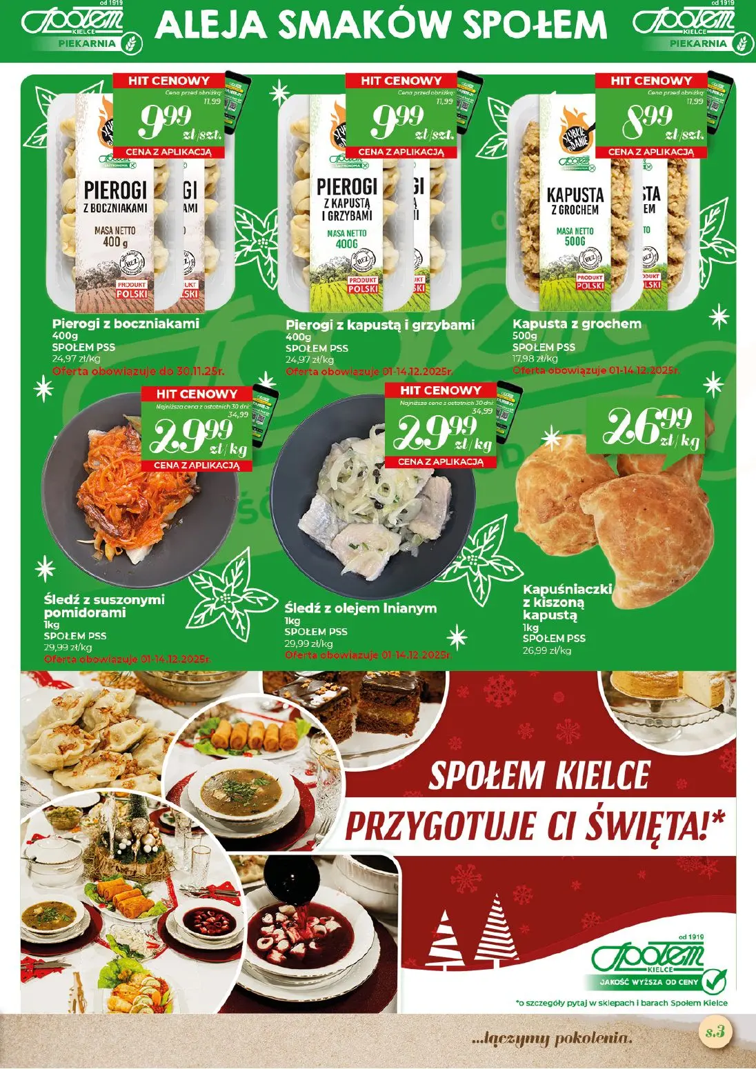 gazetka promocyjna Społem Kielce Jakość wyższa od ceny - Strona 3