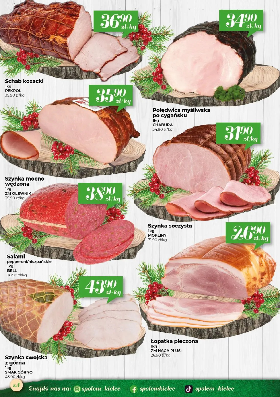 gazetka promocyjna Społem Kielce Jakość wyższa od ceny - Strona 4
