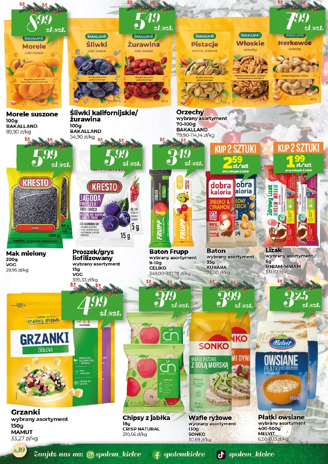 gazetka promocyjna Społem Kielce Jakość wyższa od ceny - Strona 10