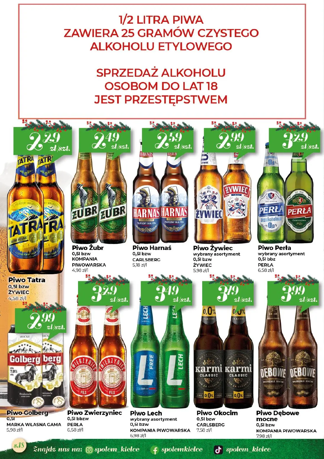gazetka promocyjna Społem Kielce Jakość wyższa od ceny - Strona 22