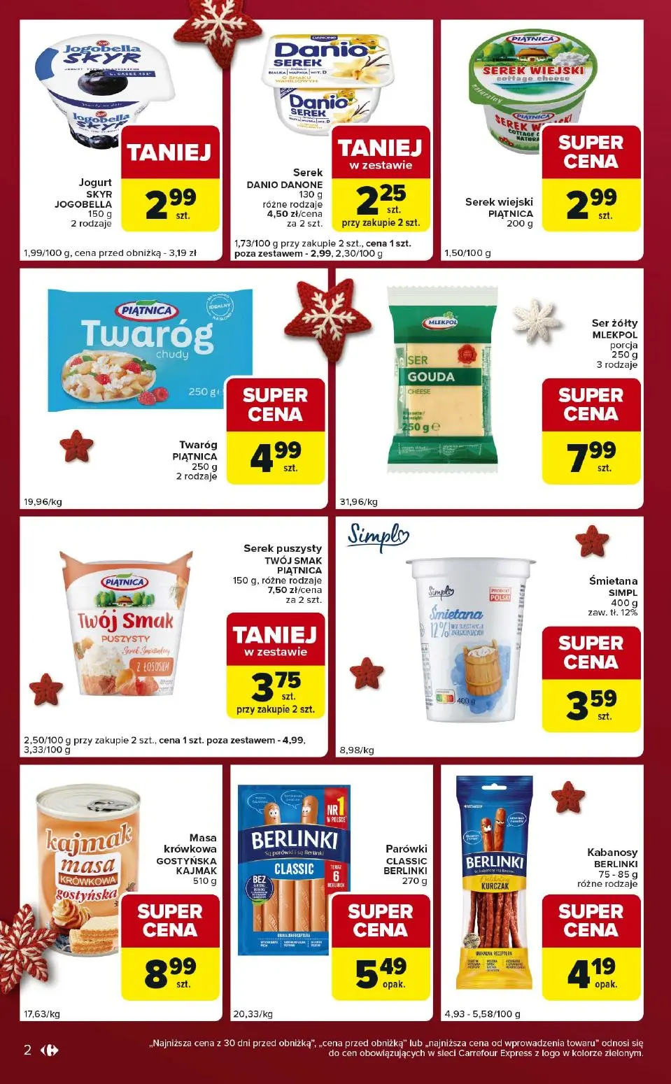 gazetka promocyjna Carrefour Express Święta ze smakiem - Strona 2