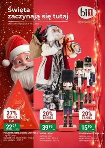Gazetka promocyjna bi1, ważna od 2025-11-26 do 2025-12-09.