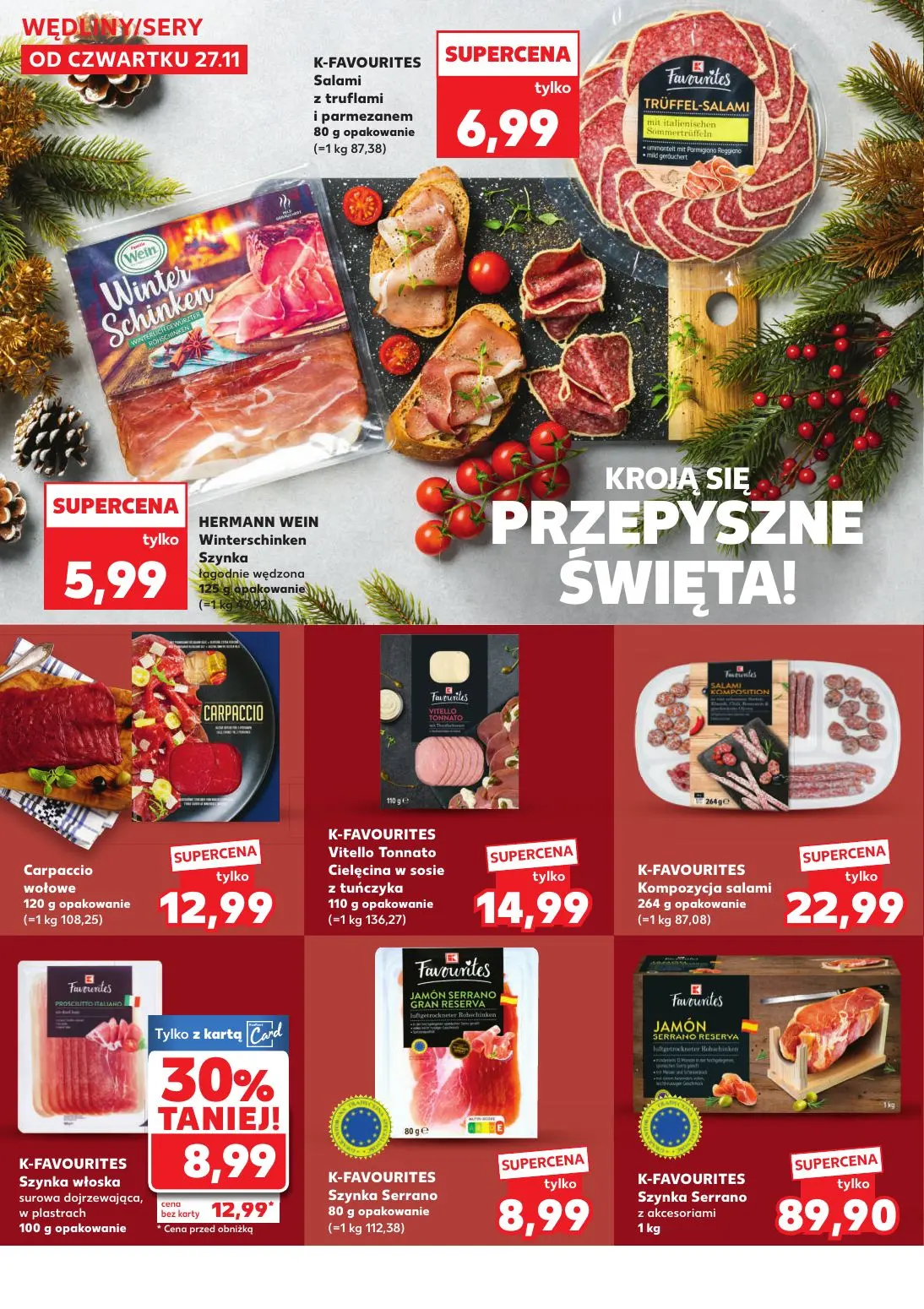 gazetka promocyjna Kaufland Święta takie, jak lubisz! - Strona 6