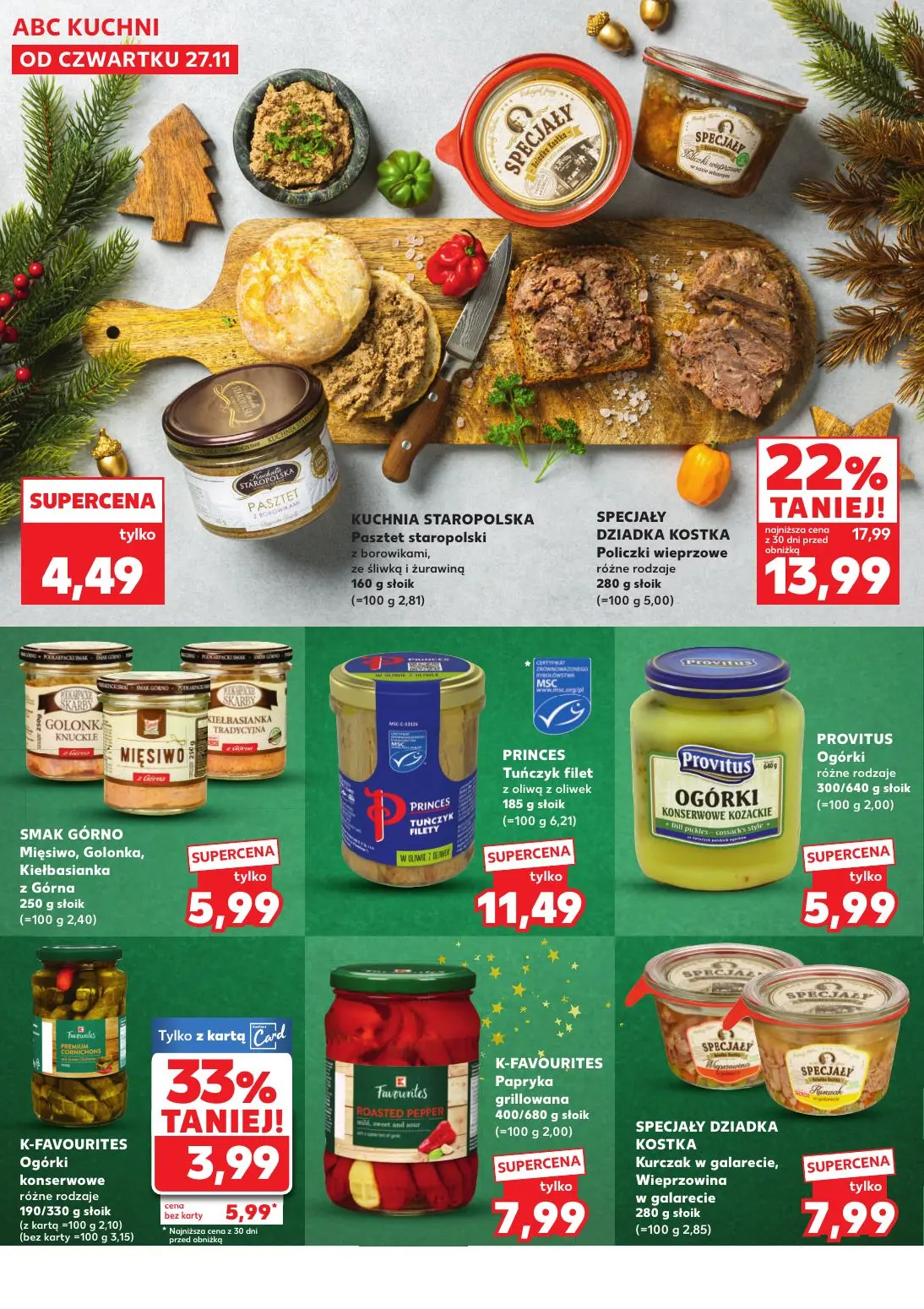 gazetka promocyjna Kaufland Święta takie, jak lubisz! - Strona 8