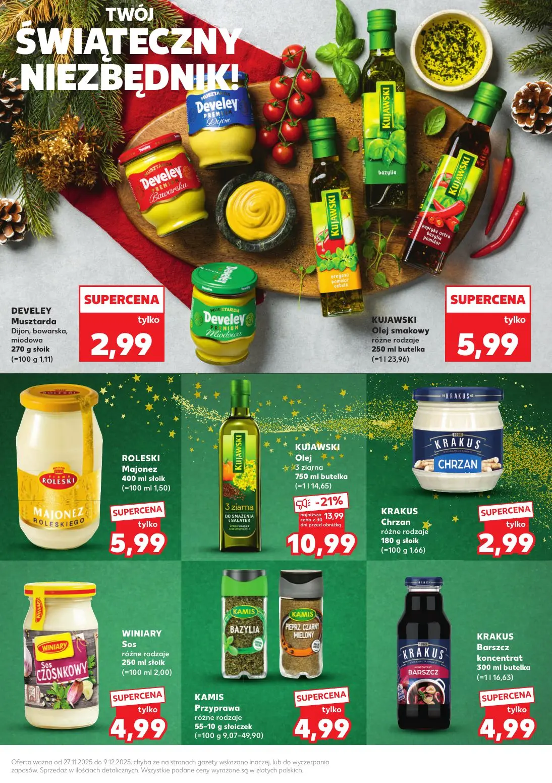 gazetka promocyjna Kaufland Święta takie, jak lubisz! - Strona 9