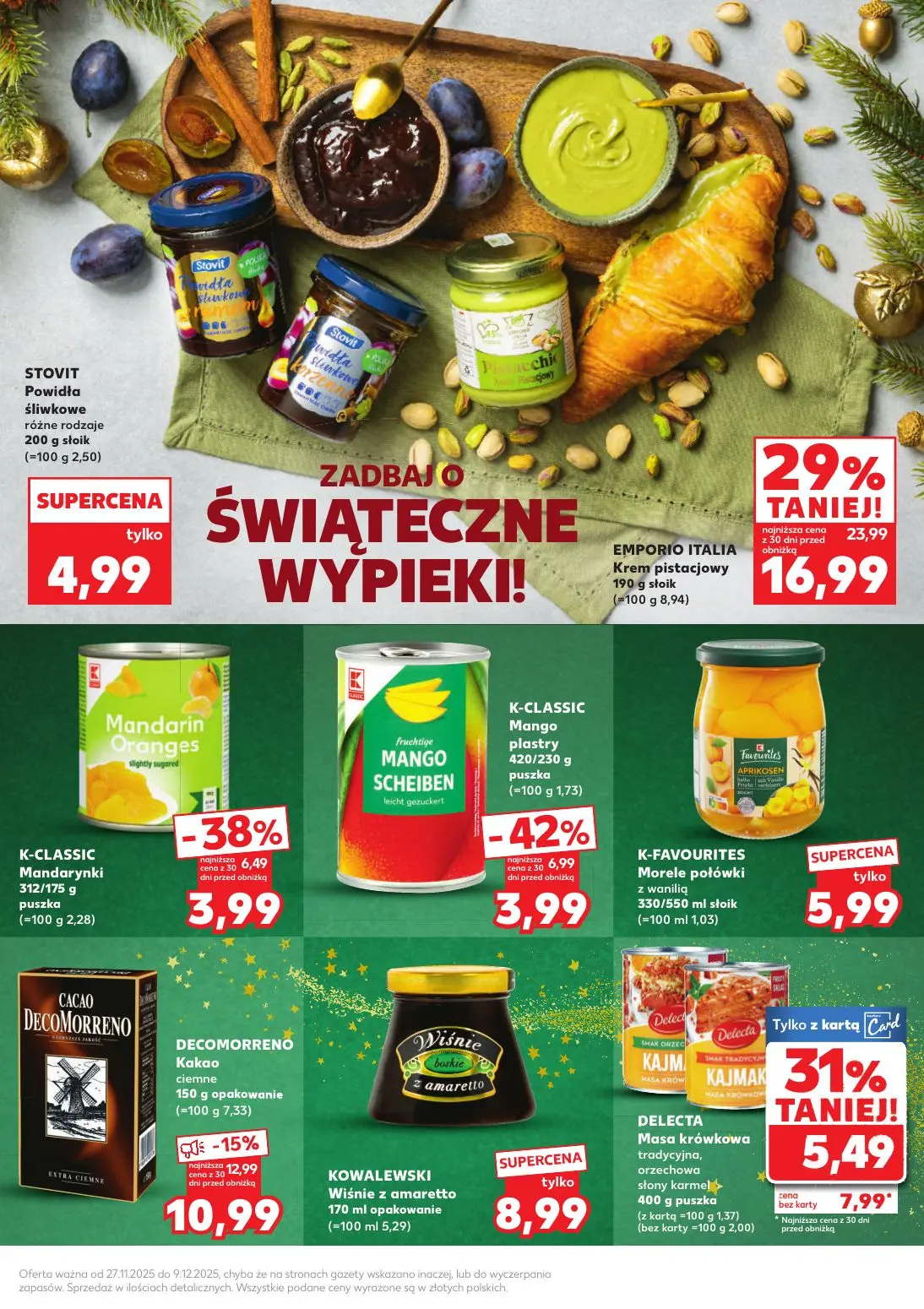 gazetka promocyjna Kaufland Święta takie, jak lubisz! - Strona 11