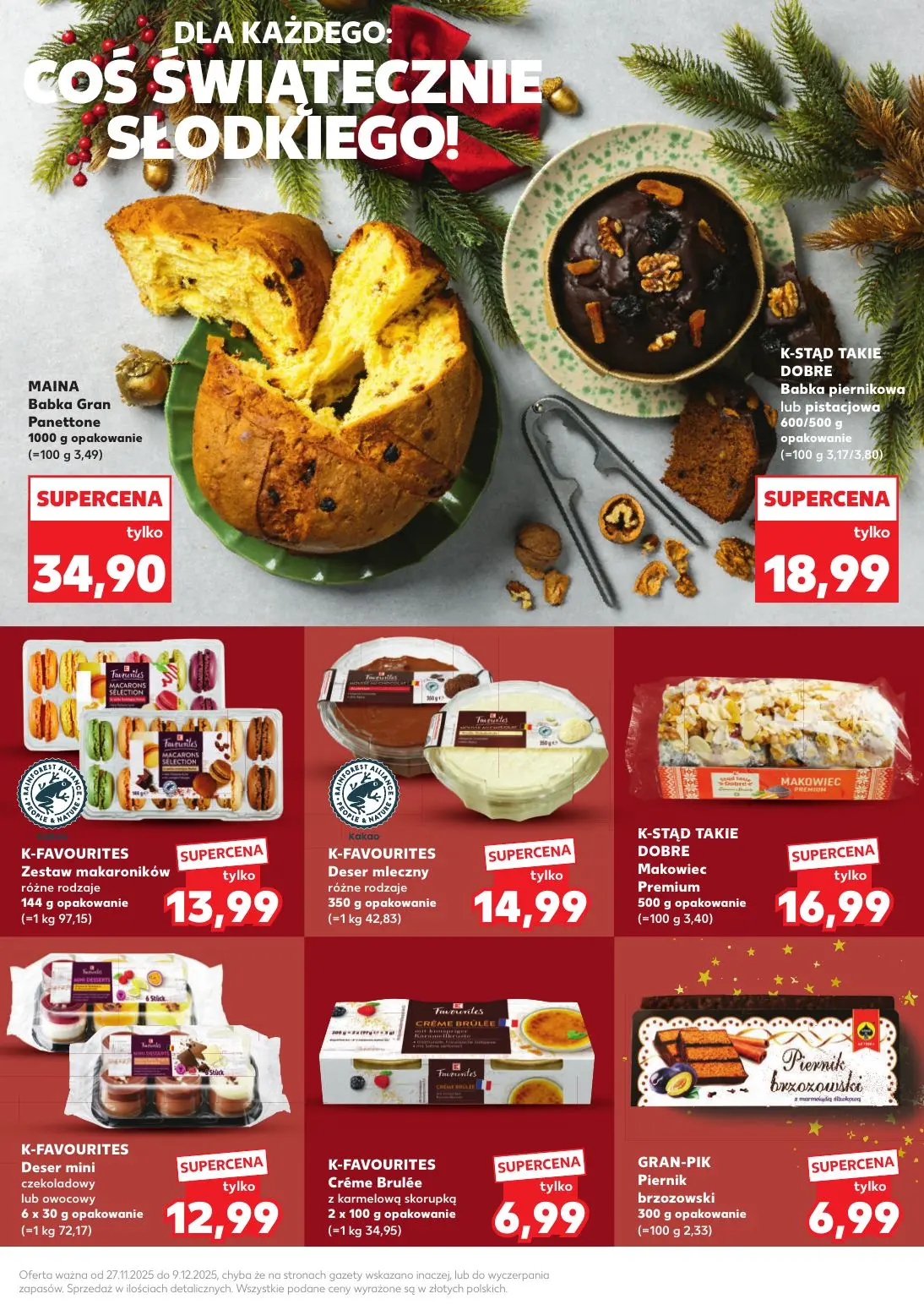 gazetka promocyjna Kaufland Święta takie, jak lubisz! - Strona 15