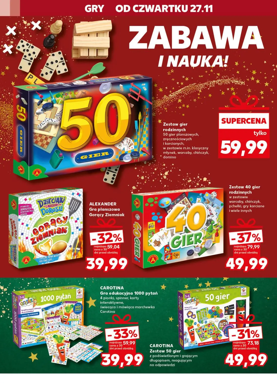 gazetka promocyjna Kaufland Święta takie, jak lubisz! - Strona 34