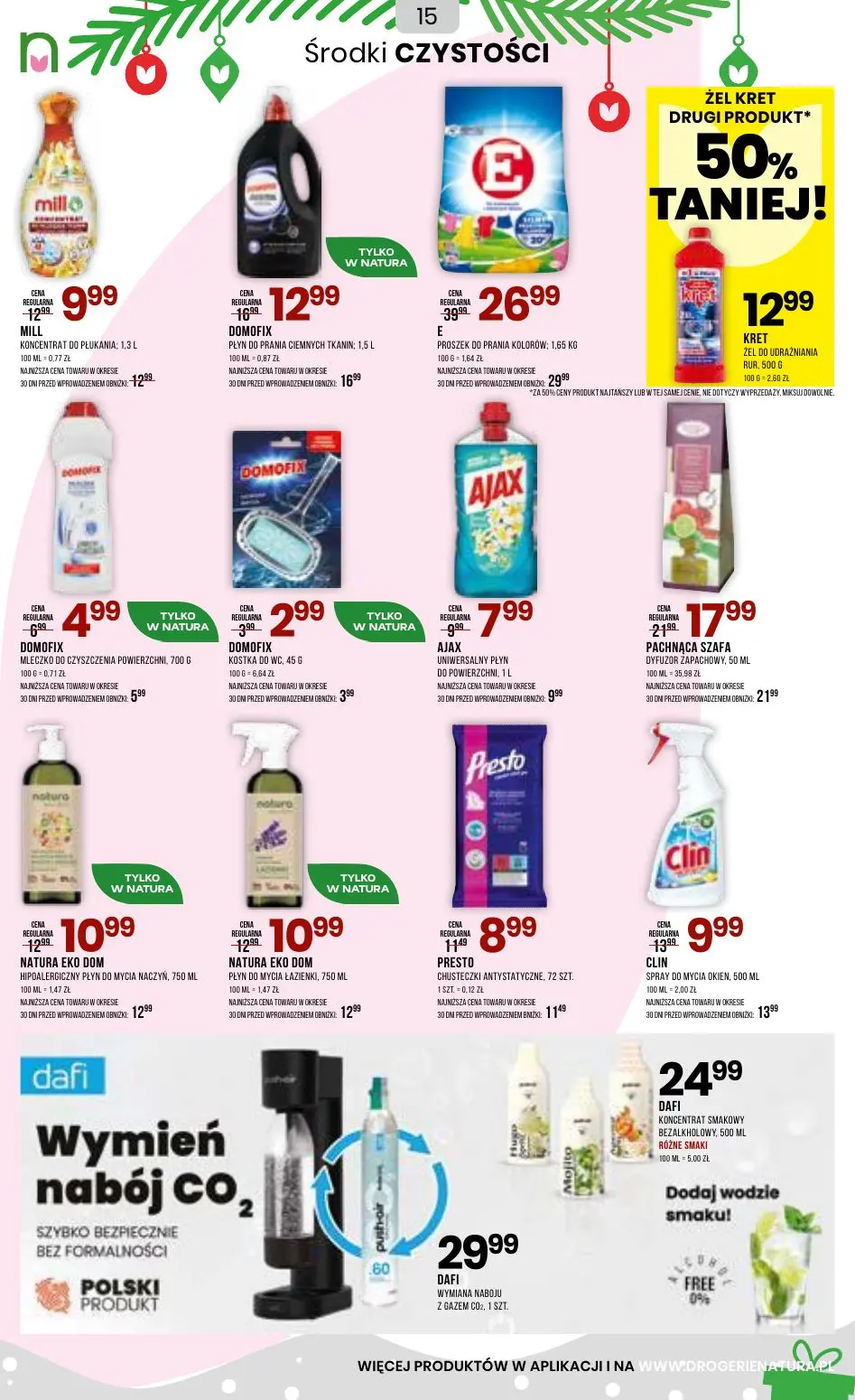 gazetka promocyjna Natura Prezentowe ceny - Strona 15