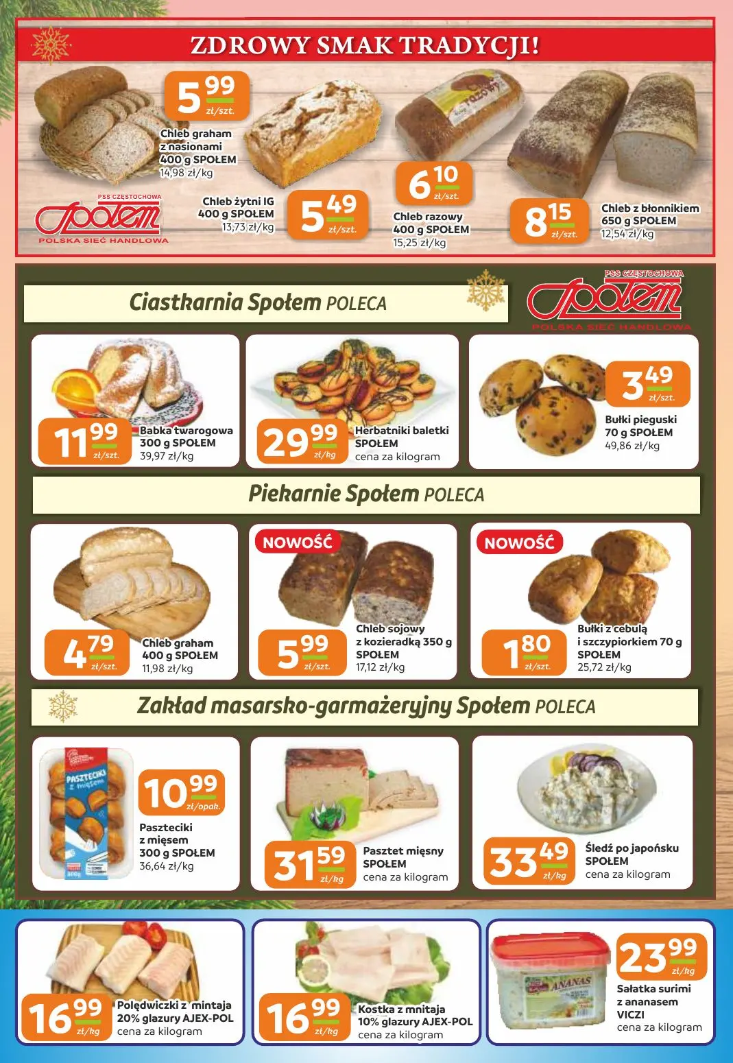 gazetka promocyjna Społem Częstochowa  - Strona 2