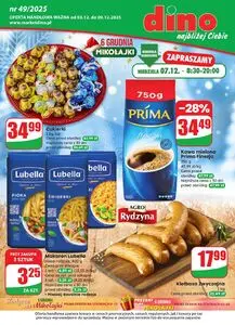Gazetka promocyjna dino, ważna od 2025-12-03 do 2025-12-09.