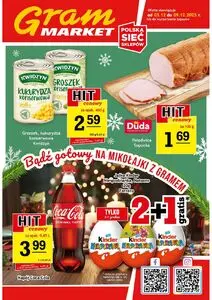 Gazetka promocyjna Gram Market, ważna od 2025-12-03 do 2025-12-09.