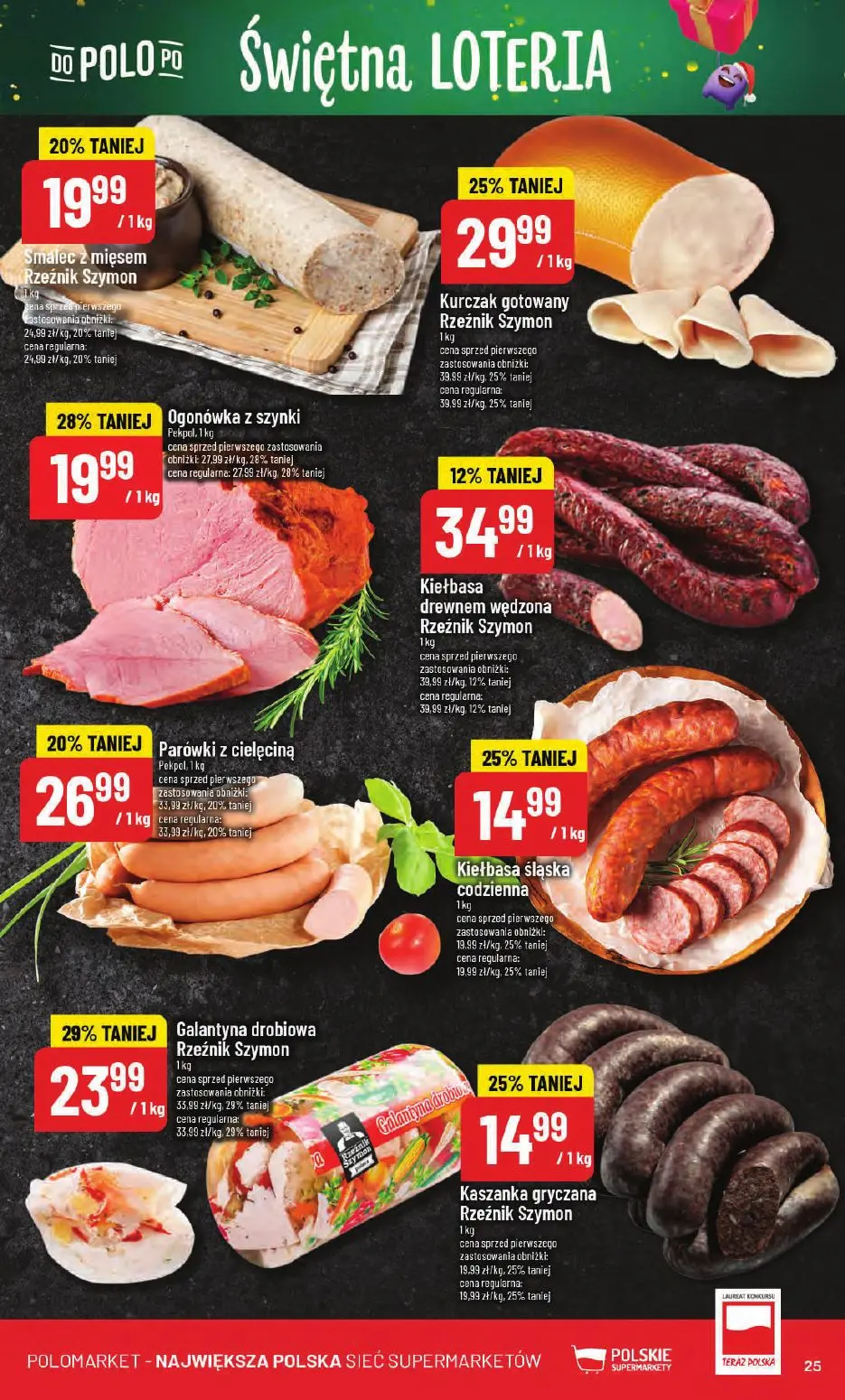gazetka promocyjna POLOmarket Świętna loteria - Strona 25