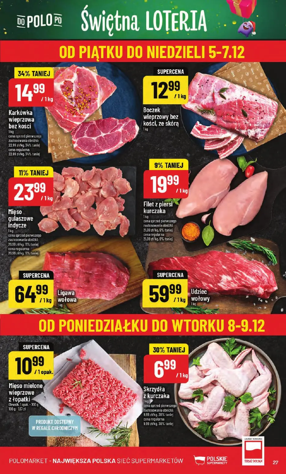 gazetka promocyjna POLOmarket Świętna loteria - Strona 27